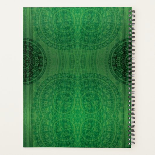 Acceptation | Médaillons de méditation verte (Dos)