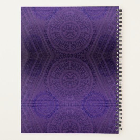 Acceptation | Médaillons de méditation violette (Dos)