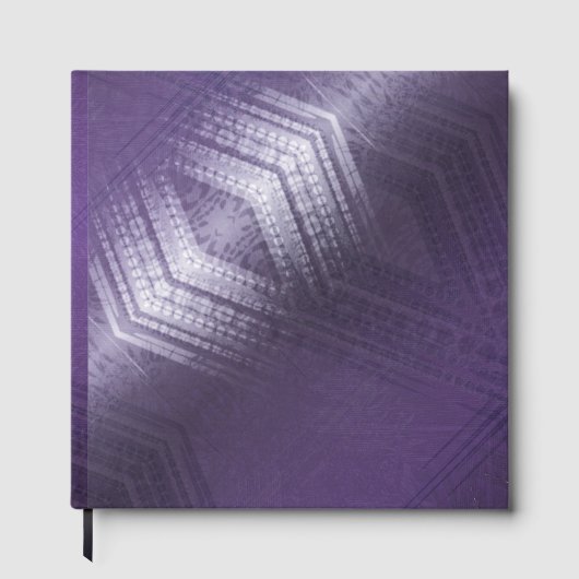 Acceptation | Motif Boho violet écectique (Recto)