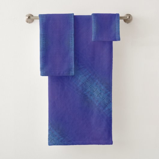 Acceptation | Motif de Blue Indigo Violet Shibori (En situation)