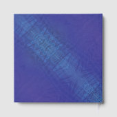 Acceptation | Motif de Blue Indigo Violet Shibori (Verso)