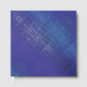 Acceptation | Motif de Blue Indigo Violet Shibori (Recto)
