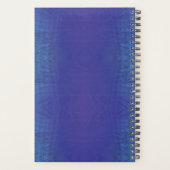 Acceptation | Motif de Blue Indigo Violet Shibori (Dos)