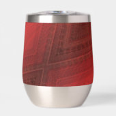 Acceptation | Motif de Boho Eclectique Rouge (Avant)