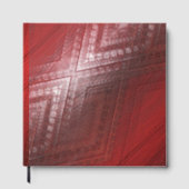 Acceptation | Motif de Boho Eclectique Rouge (Recto)