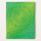 Acceptation | Motif de Shibori jaune bleu (Dos)