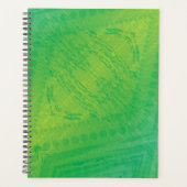 Acceptation | Motif de Shibori jaune bleu (Devant)