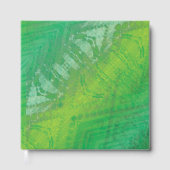 Acceptation | Motif de Shibori jaune bleu (Recto)