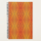 Acceptation | Motif de Shibori rouge orange jaune (Devant)