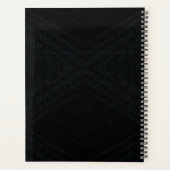 Acceptation | Texture géométrique foncée (Dos)