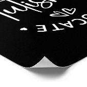 Accepteer Adapt Advocate Autism Awareness Be Kind Poster (Hoek)