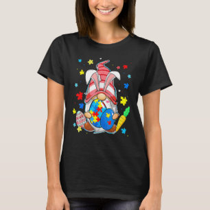 Accepteer Begrijp Liefde Dwerg Autisme Bewustzijn T-shirt
