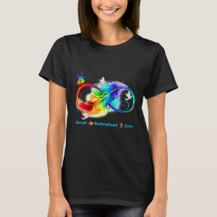Accepteer Begrijp Liefde Oneindigheid Vlinder T-shirt