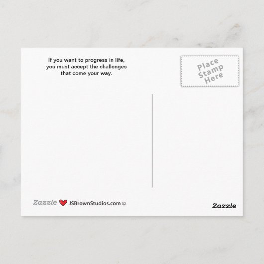 Accepteer het Briefkaart Challenge_C_ (Achterkant)