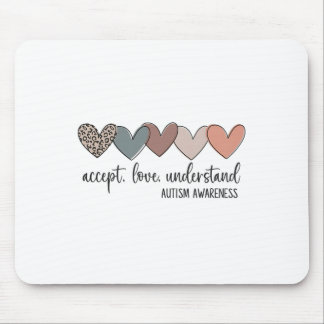 Accepteer Liefde als begrip voor autisme Muismat