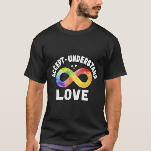 Accepteer Liefde Autisme Bewustzijn ASS T-shirt
