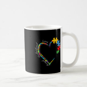 Accepteer Liefde Begrijp Autisme Steun Grappig Aut Koffiemok