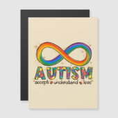 Accepteer Liefde - Begrijp Infinity Autisme Bewust (Voorkant / Achterkant)
