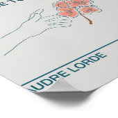 Accepteer uw eigen Audre Lorde Poster (Hoek)