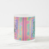 Accepteer wat het is matglas koffiemok (Center)