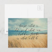 Accepter la carte postale photo motivante de la pl (Devant / Derrière)