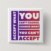Accepteren - Button in vierkant (Voorkant)