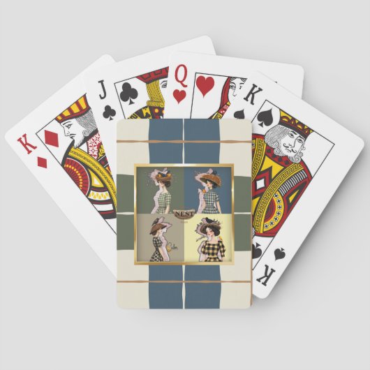 Acceptez vos cartes de jeu de nids (différents for (dos)