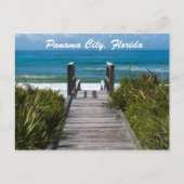 Accès de plage - carte postale (Devant)