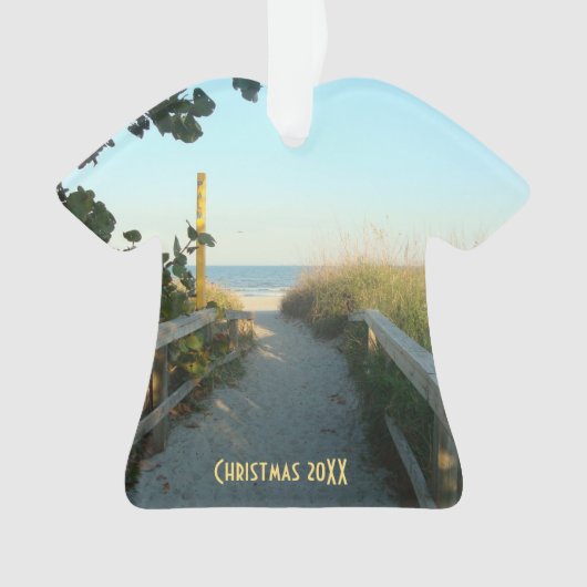 Accès de plage daté (devant)