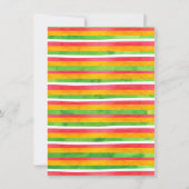 Accès de taco de fiesta 'un carte de remerciements (Dos)