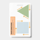 Accessoire de badge de techniques de respiration (Arrière)