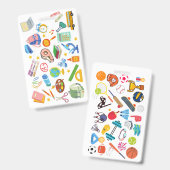 Accessoire de badge I-SPY (école et sports) (Avant & arrière)