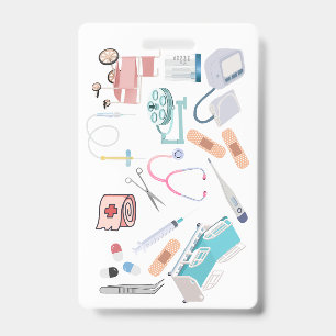 Accessoire de badge médical