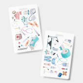 Accessoire de badge Médicale (Front & Back)