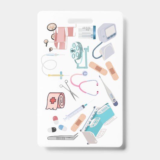 Accessoire de badge Médicale (Front)