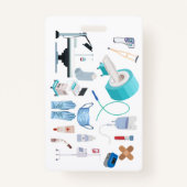 Accessoire de badge Médicale (Dos)