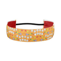 Accessoire de coiffure de l'équipe Orange