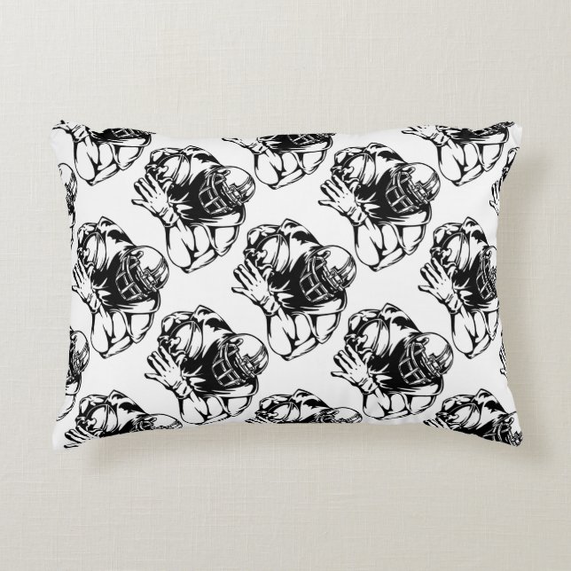 Accessoire piloot/Football Decoratief Kussen (Voorkant)