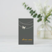 Accessoires de bijoux carte de visite tendance (Debout devant)