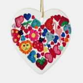 Accessoires de Crochet Ornement cardiaque (Droite)