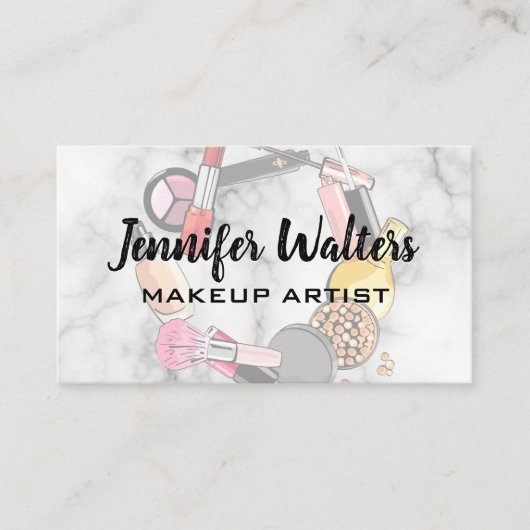 Accessoires de maquillage | Fidélité de la carte d (Devant)