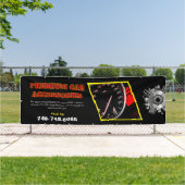 Accessoires de voiture bannière professionnelle pe (Insitu)