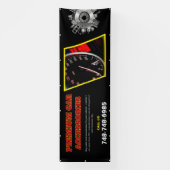 Accessoires de voiture bannière professionnelle pe (Verticale)