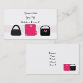 Accessoires Designer Handbag Visitekaartje (Voorkant / Achterkant)