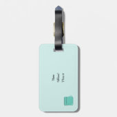 Accessoires Designer Purse Bagagelabel (Achterkant verticaal)