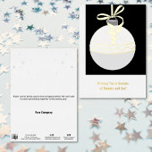 Accessoires d'huile noire et blanche Carte de vaca