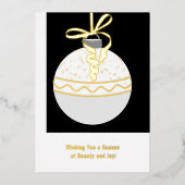 Accessoires d'huile noire et blanche Carte de vaca (Recto)