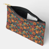 Accessoires d'impression florale Sac cosmétique (Ouvrir)