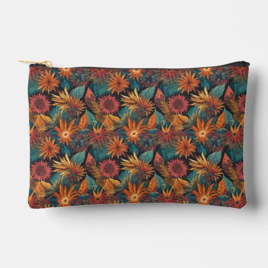 Accessoires d'impression florale Sac cosmétique (Recto)
