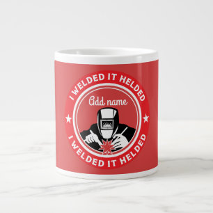 Accessoires en cadeaus voor lassen extra grote beker